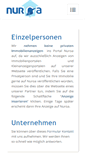 Mobile Screenshot of about.nuroa.de