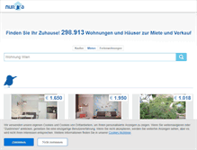 Tablet Screenshot of nuroa.at